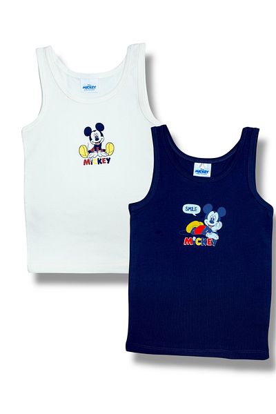 Mickey Mouse 2 seturi de boxeri pentru băieți cu licență 9560