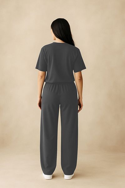 BARLİZ Women's Sports and Casual Stylish Comfortable Slim Bottom Top Set