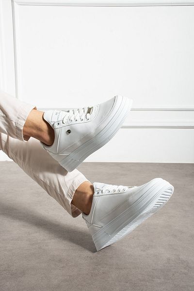 MCLACOS Men's Sneaker Casual Sports Shoes High Sole White- Comfortable Design X7