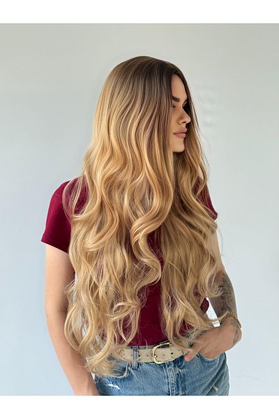 Fenomen Peruk Luxury Vip Special Design Ombre Vip Wig