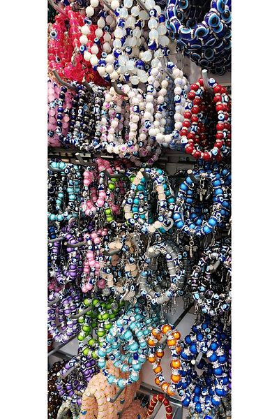 Nurtakı Nurtaki Coloured Beads Child and Bracelet