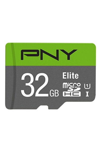 PNY Card de memorie PNY Elite, 32GB, microSDHC, Clasa 10, A1, UHS-I U1, V10, ...