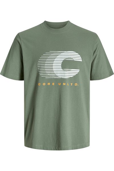 Jack & Jones JACK &JONES Vibrant Crew Neck T-shirt AW24 - 12277744-Sea Spray