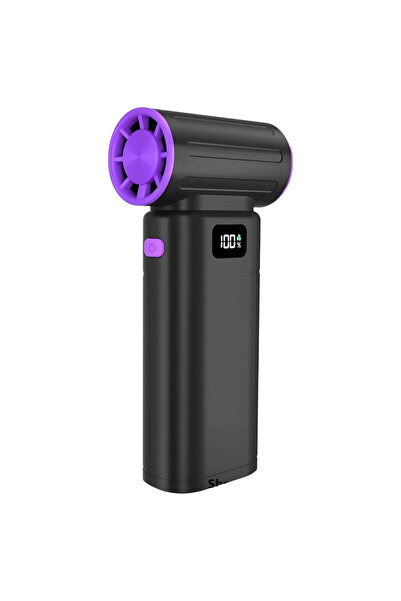 beemen F9 Mini Turbo Jet Fan 130000 Rpm Şarj Göstergeli Ve Başlıklı