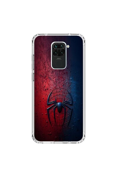Dali Design Xiaomi Redmi Note 9 Uyumlu Şeffaf Kılıf Spider-Man 3 Tasarımlı