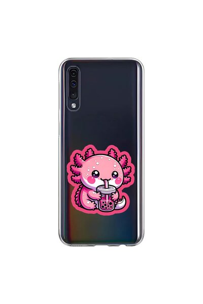 Dali Design Samsung Galaxy A70 Compatible Transparent Case New Minies 4 Design
