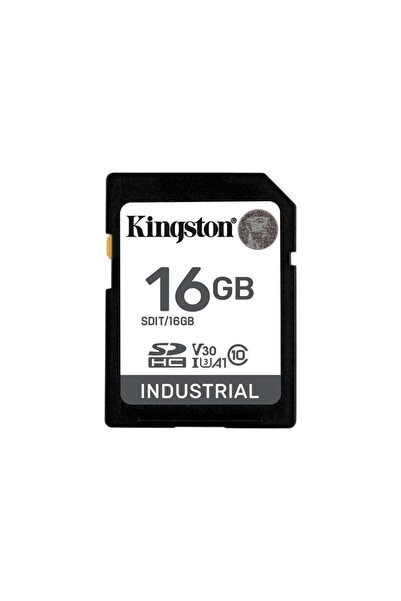 Kingston Memory card, Kingston, 16GB, SDHC, Industrial Class 10, U3, V30, A1