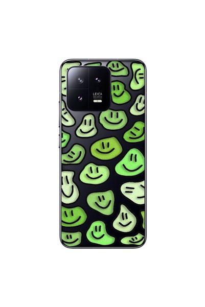 Dali Design Xiaomi Mi 13 Compatible Transparent Case with Wallpaper 9 Designs