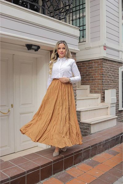 aytenli Fusta elastică cu talie, mărimea standard, mărimea maxi, care se potrivește până la mărimea S XL