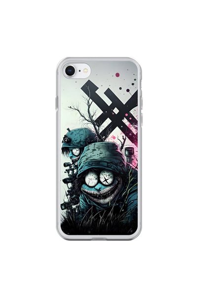 Dali Design حافظة شفافة متوافقة مع هاتف iPhone 6 بتصميم جمالي 6