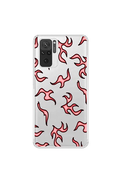 Dali Design حافظة شفافة متوافقة مع هاتف Xiaomi Redmi Note 10 مع 4 تصميمات