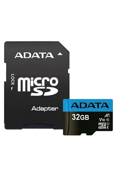 Adata ADATA Premier memory card, MicroSDHC, 32GB, UHS-I, Class 10 + microSD adapter