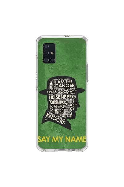 Dali Design Samsung Galaxy A51 Compatible Transparent Case B. B. Designed