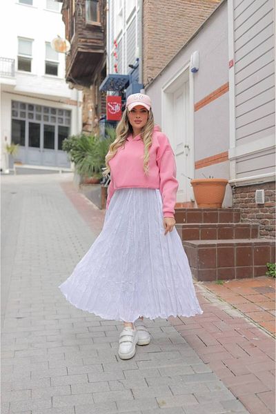 aytenli Fusta elastică cu talie, mărimea standard, mărimea maxi, care se potrivește până la mărimea S XL