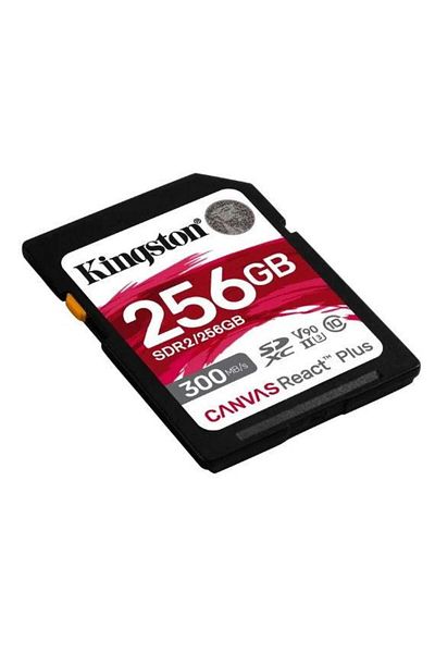 Kingston Card de memorie Kingston Canvas React Plus SDXC, 256GB, UHS-II U3, Clasa 10, V90