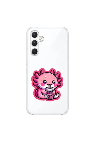 Dali Design Samsung Galaxy A34 Compatible Transparent Case New Minies 4 Design