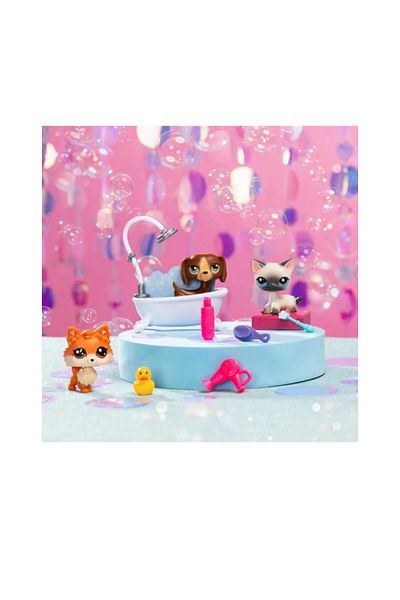 H.H.M ŞENVER TİCARET Littlest Pet Shop Lps Minis Series 3 Care Spa Play Pack Set