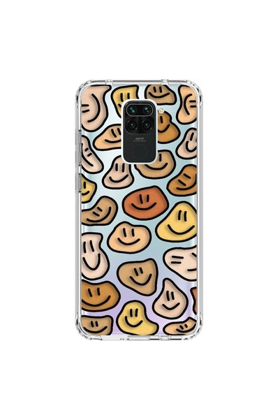Dali Design حافظة شفافة متوافقة مع هاتف Xiaomi Redmi Note 9 مع 8 تصميمات