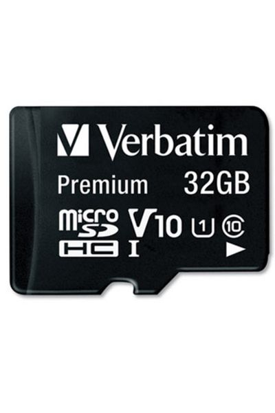 Verbatim Verbatim 44083 microSDHC 32GB Class 10 Memory Card + SD Adapter