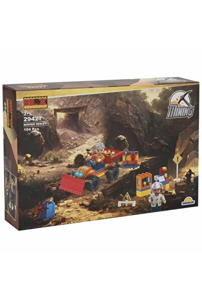 OMZ Girl's Toy S00004416 Blx Mining Set 2Fgr 104 Prç -Sun Boy's Toy Educational Toys