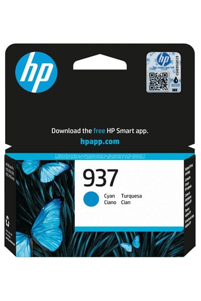 HP HP 937 (4S6W2NE) Ink Toner, Cyan, 800 pages