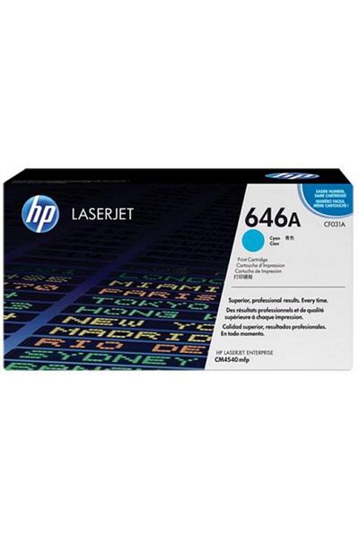 HP Toner HP LaserJet 646A, 12500 pages (Cyan)