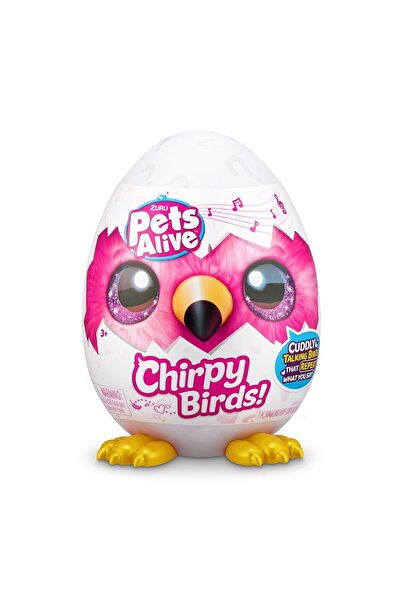 NEWBRENDHOME ألعاب تعليمية تفاعلية PEL06000 بيتز ألايف طائر صفير للأطفال البن...