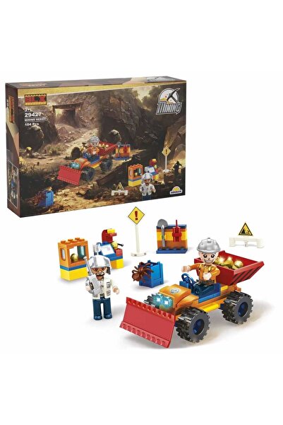 OMZ Girl's Toy S00004416 Blx Mining Set 2Fgr 104 Prç -Sun Boy's Toy Educational Toys