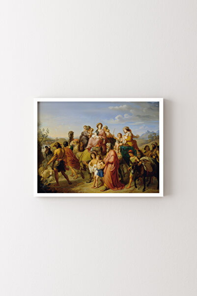 epiqart The Return of Jacob - White Frame