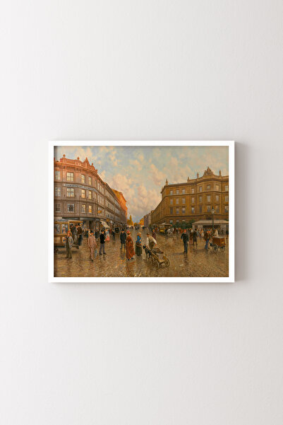 epiqart Refah House - White Frame
