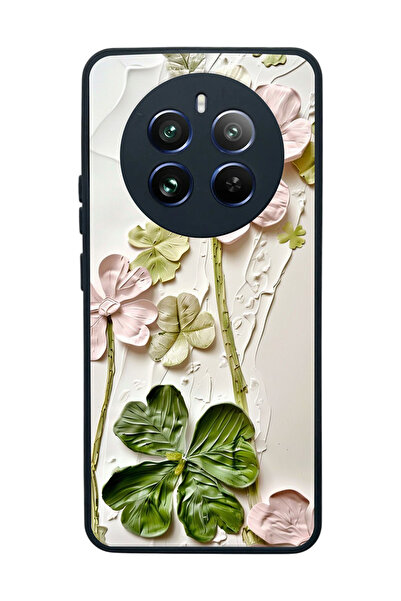 realme 12 Uyumlu Mat Siyah Kılıf – Yumuşak Silikon, Koruyucu, Şok Emici Kapak