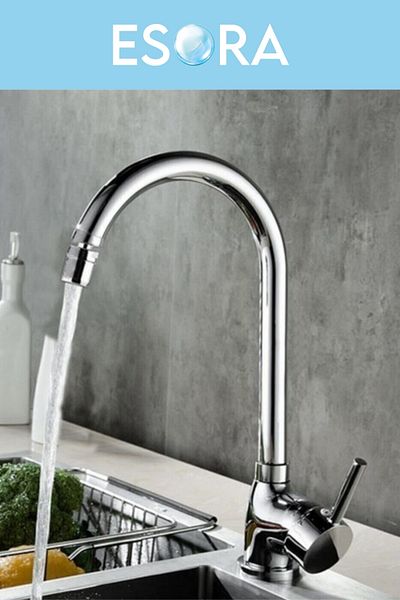 ESORA Luxury Kitchen Sink Faucet Tap Fountain with Movable Head