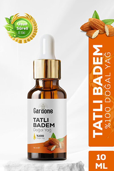 Gardone Tatlı Badem Yağı Soğuk Sıkım %100 Saf ve Doğal Sweet Almond 10ml