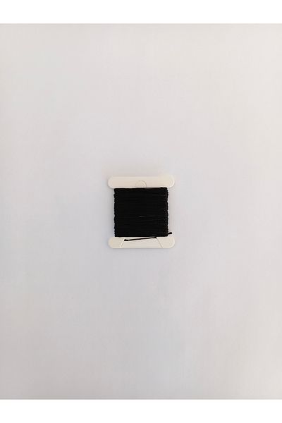 Eskişehir hobi sanat 0,5 mm 5 μέτρα κορδόνι Tasbih Μαύρο Χρώμα