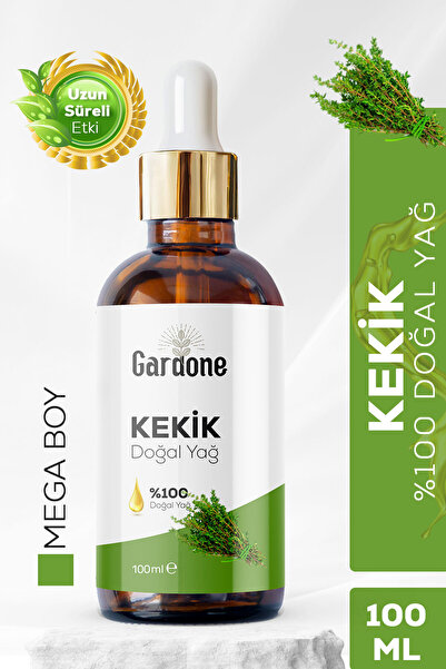 Gardone Kekik Yağı Soğuk Sıkım %100 Saf ve Doğal Thyme 100ml