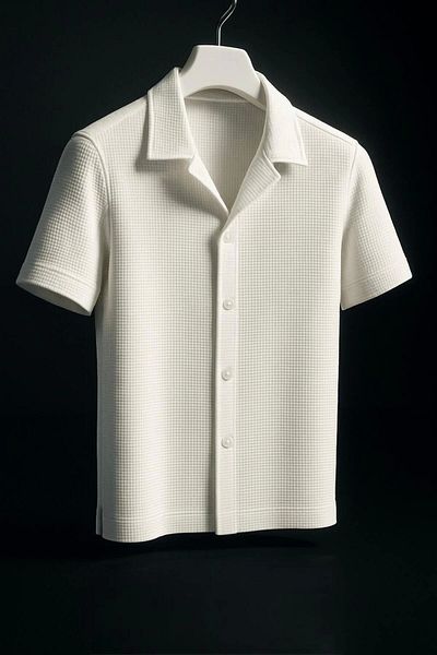 LC Waikiki Lc W 100% Cotton Waffle Fabric Premium Quality Short Sleeve Summer Men's Shirt