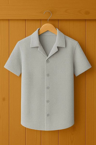 LC Waikiki Lc W 100% Cotton Ironing Unwilling Short Sleeve Premium Men's Summer Shirt