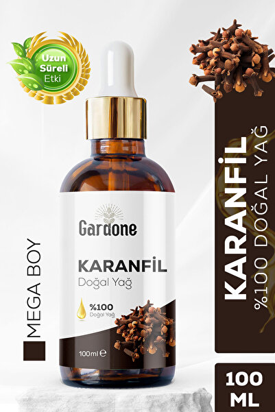 Gardone Karanfil Yağı Soğuk Sıkım %100 Saf ve Doğal Clove 100ml