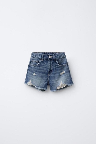 GAist Kids Baby Pantaloni scurți din denim cu detaliu rupt pentru fete