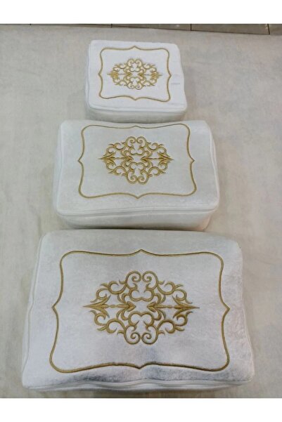 AboutThePerfect Екрю 3-х предметний набір, подарунковий пакет для весілля та ...