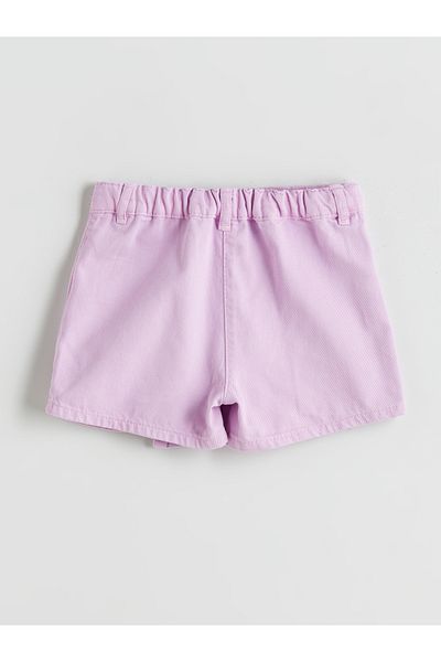 LC Waikiki Basic Girl's Denim Look Shorts Skirt