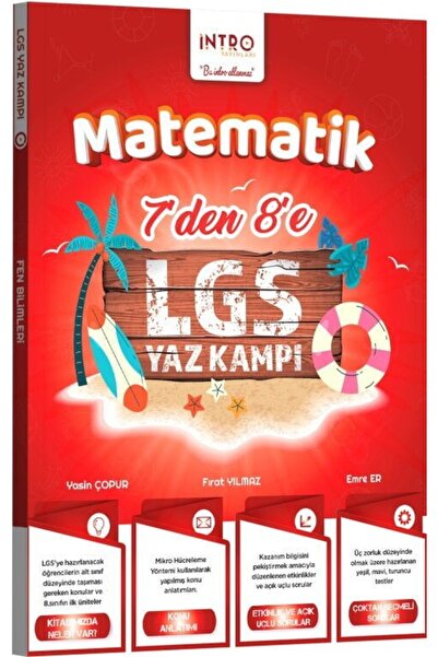 Ankara Kitap Merkezi 7 den 8 e LGS Matematik Yaz Kampı İntro Yayınları