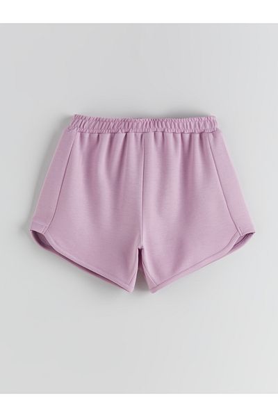 LC Waikiki Basic Elastic Waist Girl's Shorts