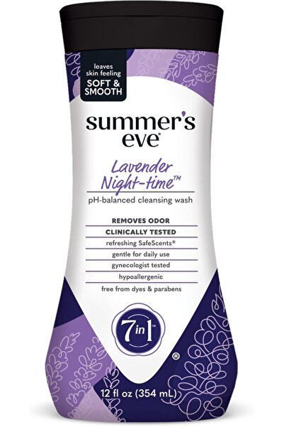 Summer's Eve سمرز ايف غسول نسائي للمنطقة الحساسة برائحة الافندر المميزة 444 مل