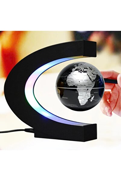 Wolawood Özel Üretim Elips Manyetik Havada Asılı Kalan Döner Dünya Küresi Har...