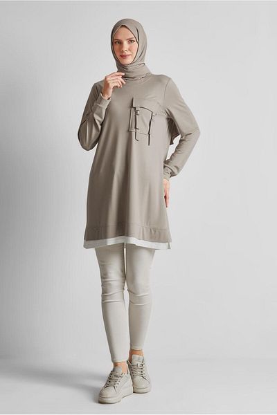 Alvina Pocket Tracksuit Tunic 45629