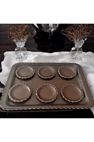 BARITCIOGLU Leather Tray Presentation Tray Tea Pad Tooling