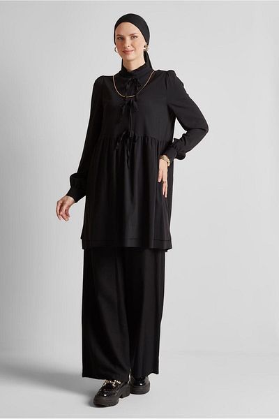Alvina Lace Detailled Tunic 45644