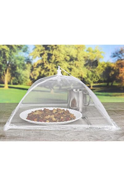 Generic Chef Craft Top Notch Quality Mesh Food Tent with Delicate LEdge White 12 x 12inch 21439