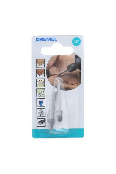 Generic DREMEL 2-Piece High Speed Steel Engraving Cutter Silver 1/8inch JE2 615 011 7JA